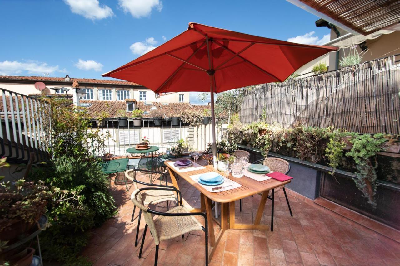 Ferienwohnung Residenza Al Pavone Luxury With Terrace Lucca Exterior foto